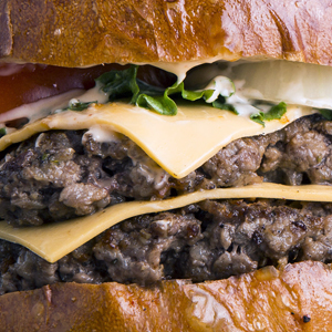 Double Stack Cheeseburger